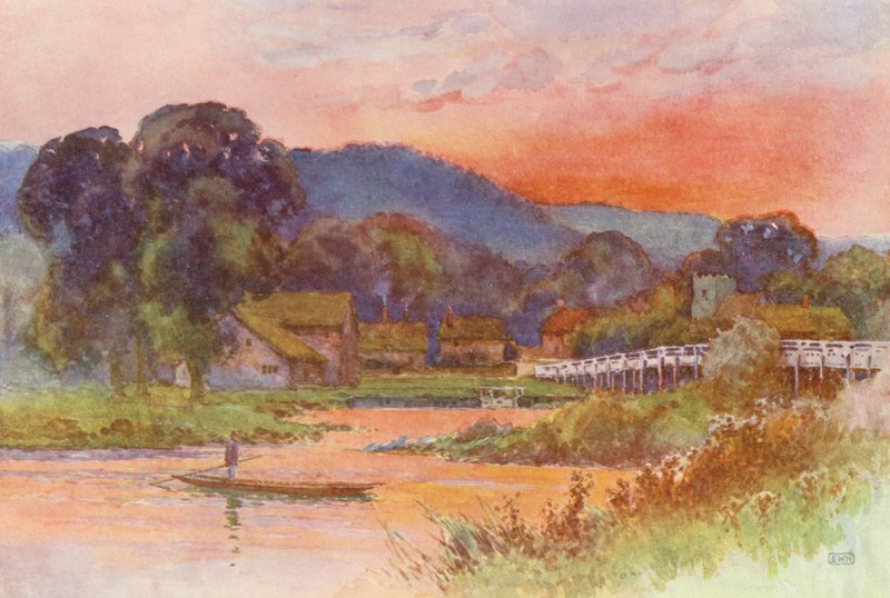 River Thames: Streatley by Ernest William Haslehust