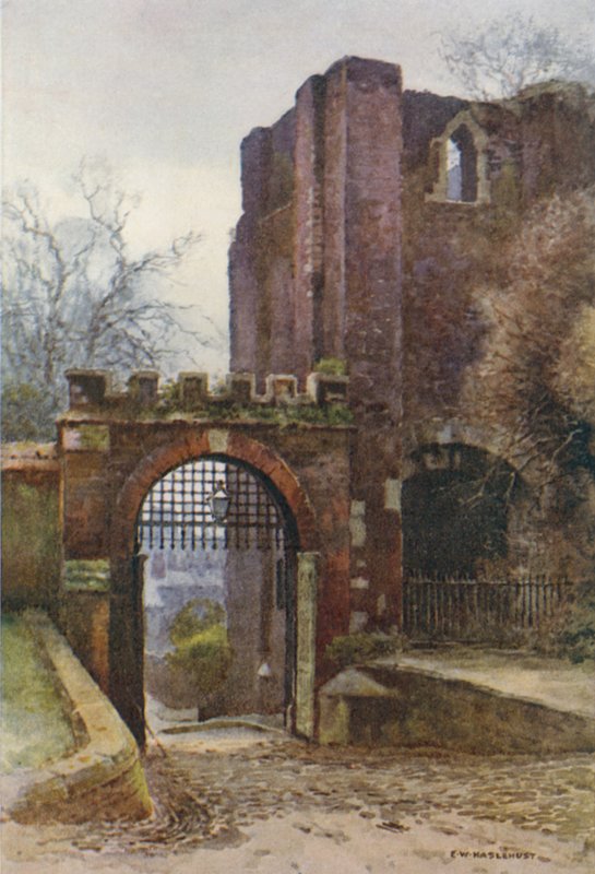 Rougemont Castle by Ernest William Haslehust