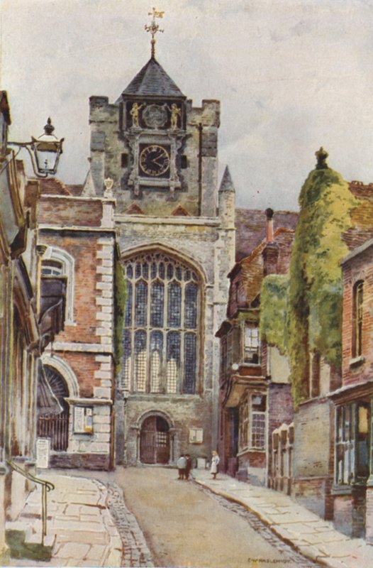 Rye Church by Ernest William Haslehust