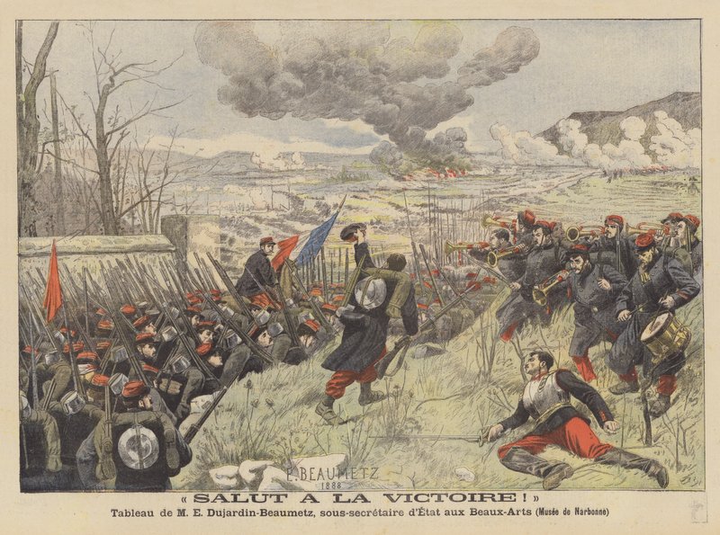 Salute to Victory! by Etienne Dujardin Beaumetz