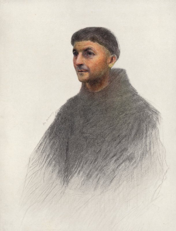 A Friar by Eugene (after) Burnand