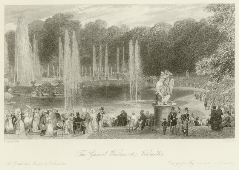 The Grand Waterworks by Eugene Louis Lami