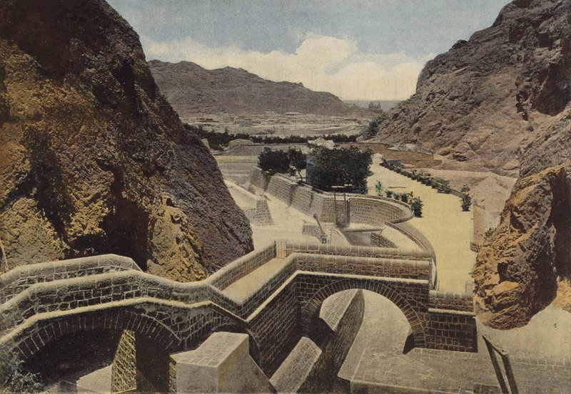 Aden, The Cisterns by European Photographer