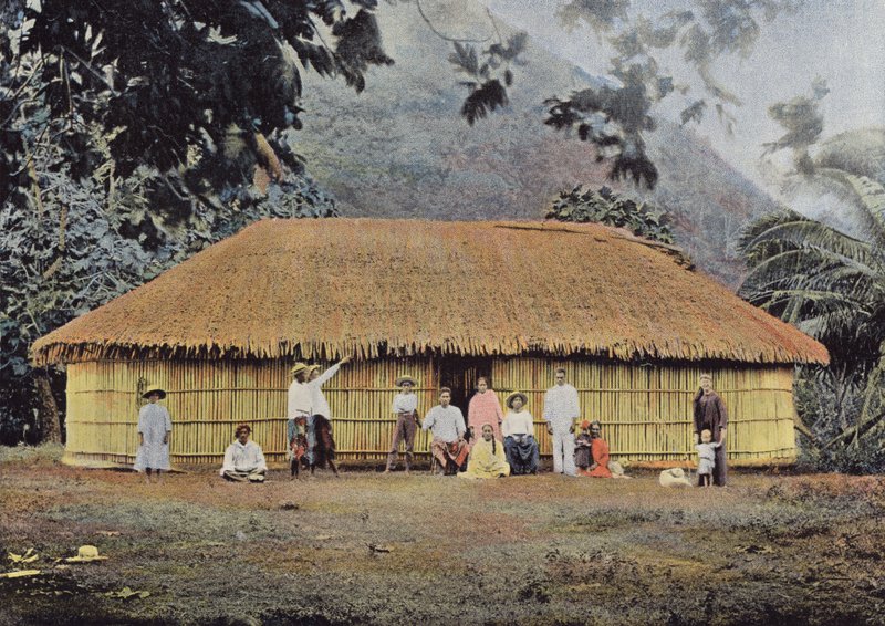 Tahitian House by European Photographer