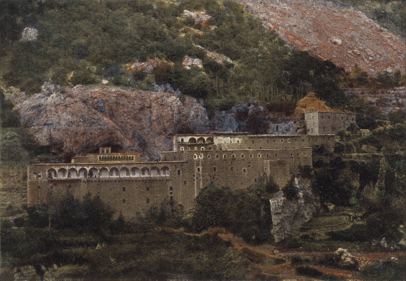 Monastery of Koshaia by European Photographer