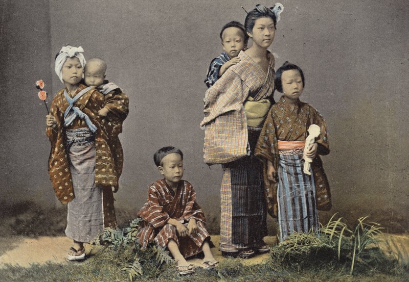 Group of Children by European Photographer