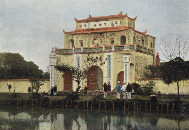 Hanoi, Kinh Luoc Pagoda by European Photographer