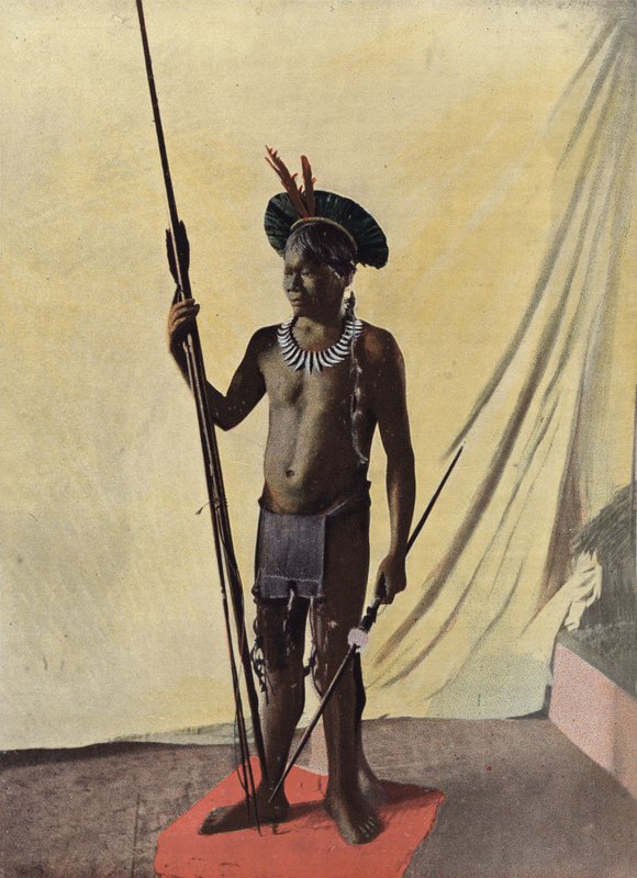 Jauapiry Indian by European Photographer