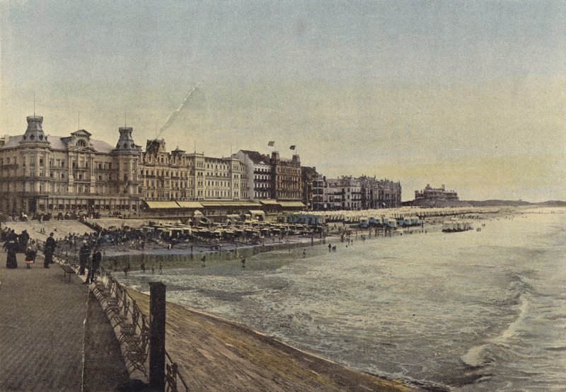 Ostend, The Seawall by European Photographer