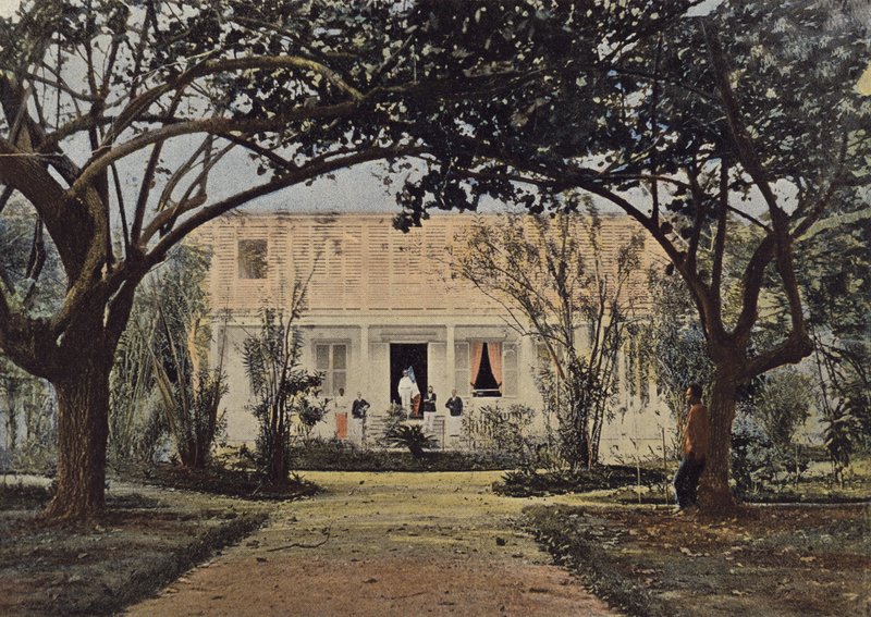 Government Palace in Papeete by European Photographer
