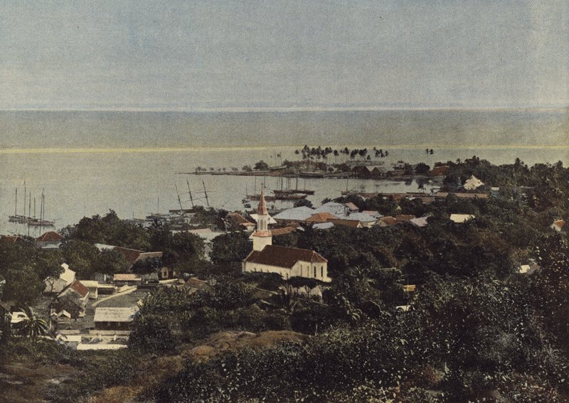 Panorama of Papeete by European Photographer