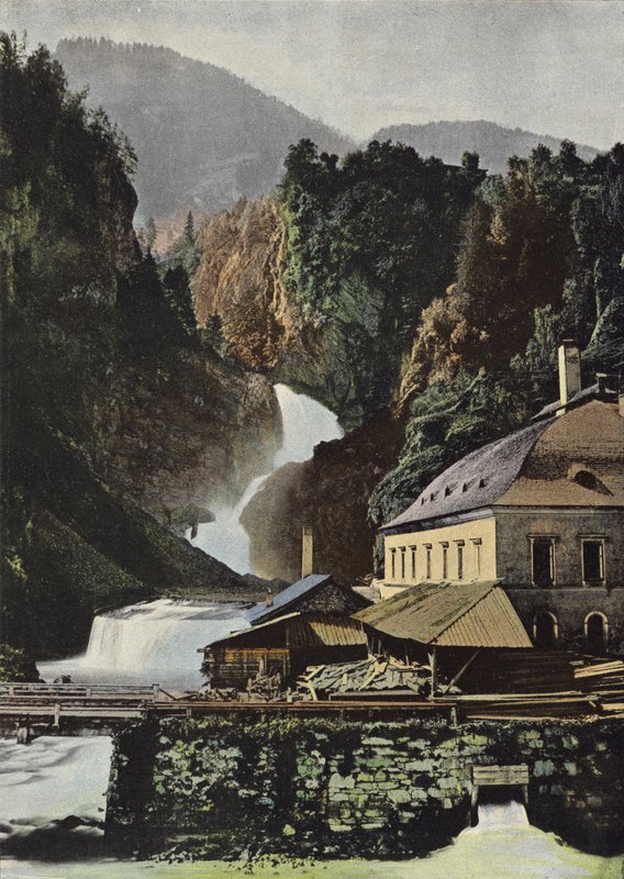 Roman Bridge near Golling by European Photographer