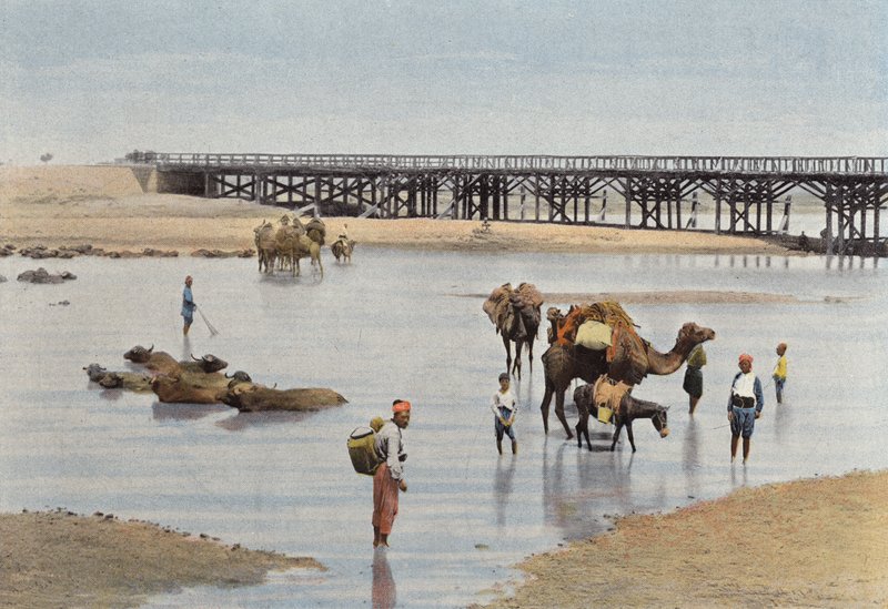 Bridge Over the Yedu-Tohai, Near Magnesia by European Photographer