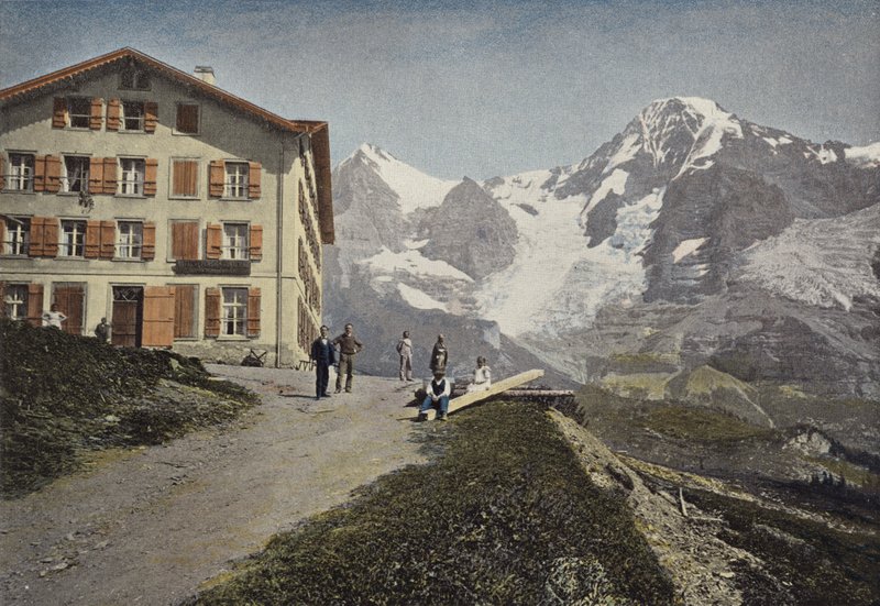 Wengernalp, Hotel Yungfrau by European Photographer