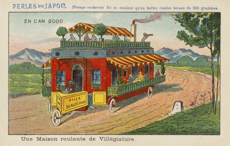Mobile Holiday Resort in the Year 2000 by European School