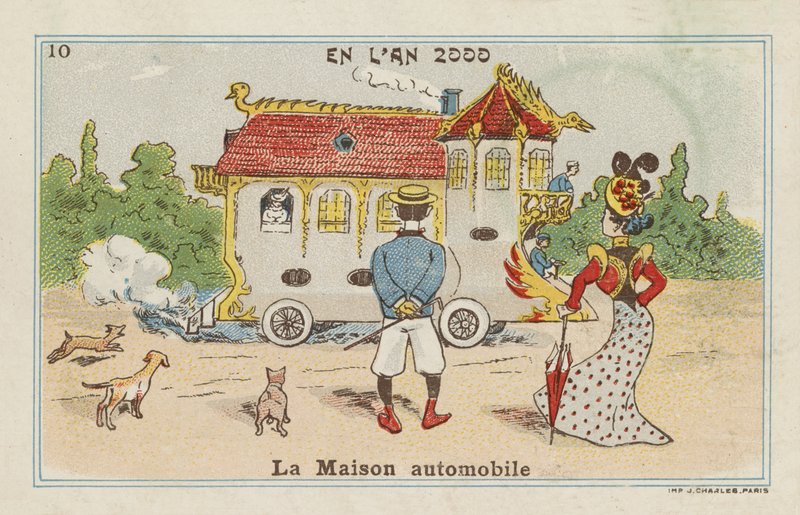 Mobile house in the year 2000 by European School