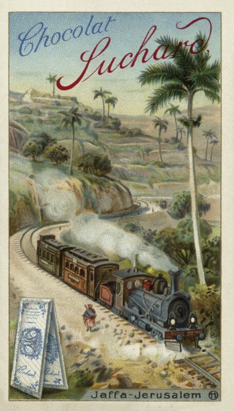 Railway between Jaffa and Jerusalem by European School