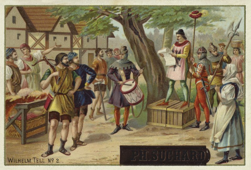 Scene from William Tell by European School