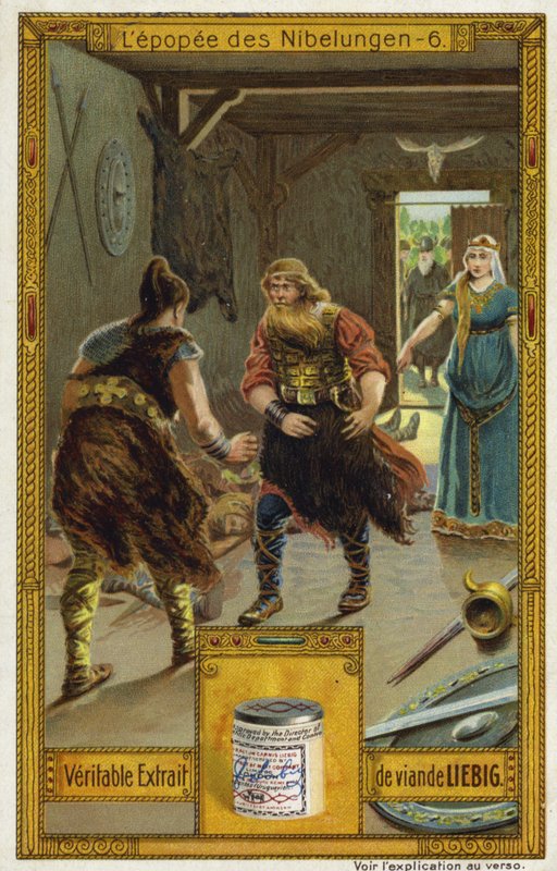 Scene from the Nibelungenlied by European School