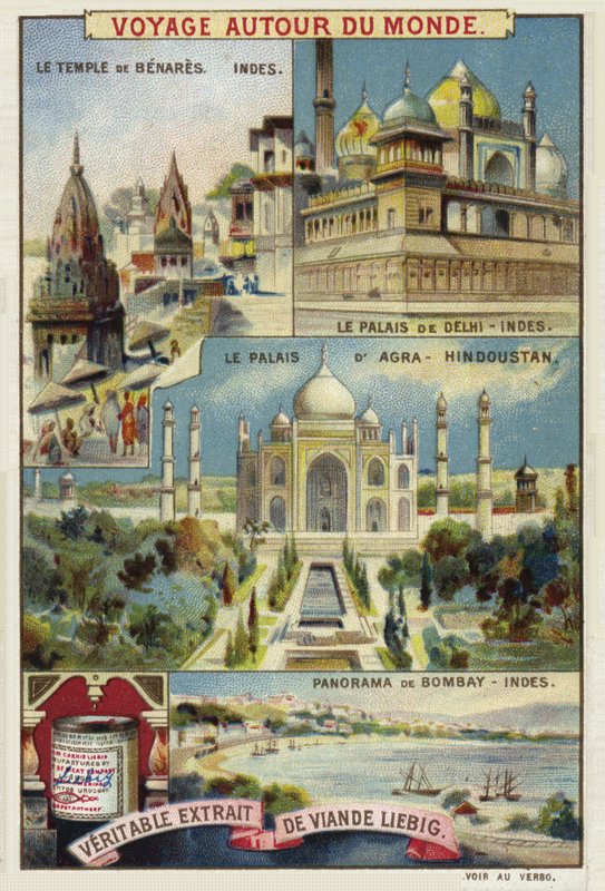 Sights of India by European School