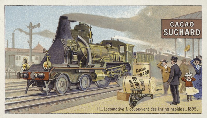Streamlined Express Locomotive, 1895 by European School