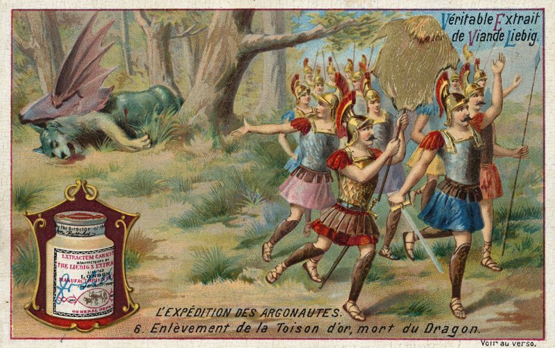 The death of the dragon and the taking of the Golden Fleece by European School