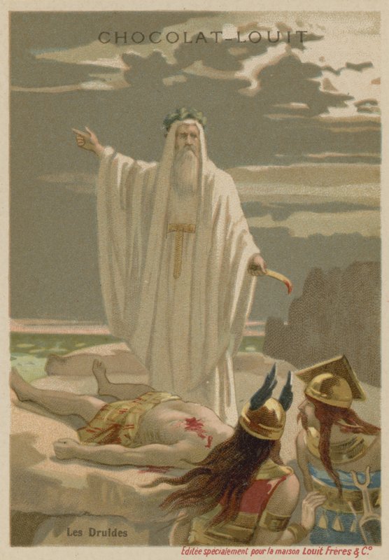 The Druids by European School