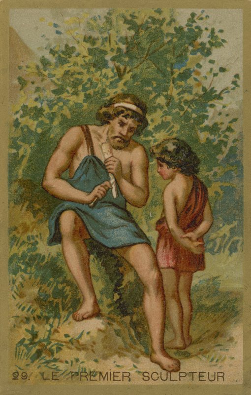 The first sculptor by European School