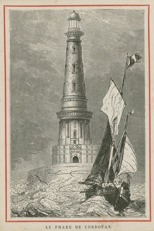 The lighthouse of Cordouan, France by European School