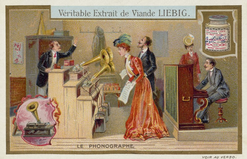 The phonograph by European School
