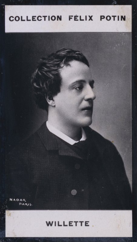 Adolphe Willette (1857) by European Photographer