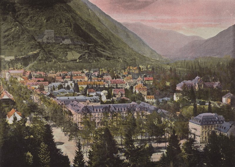 Bagneres-De-Luchon, General View by European Photographer