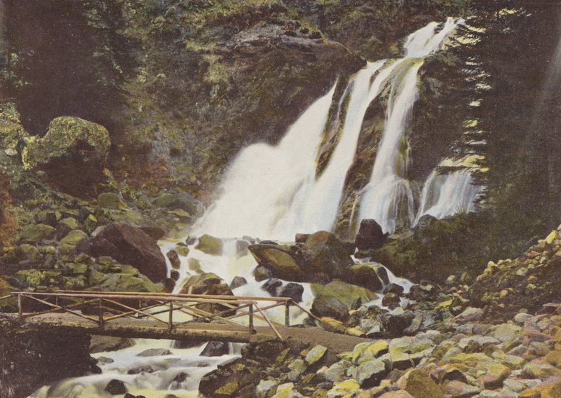 Cauterets, Lutour Waterfall by European Photographer