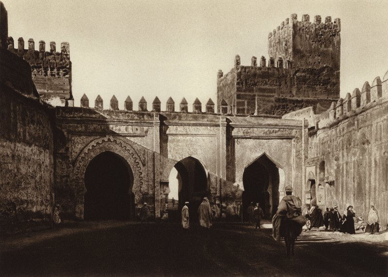 Fez, Mosque of the Andalusians by European Photographer