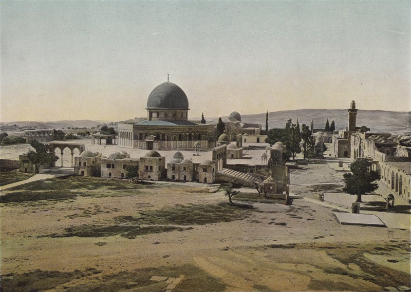 General view of Temple area by European Photographer