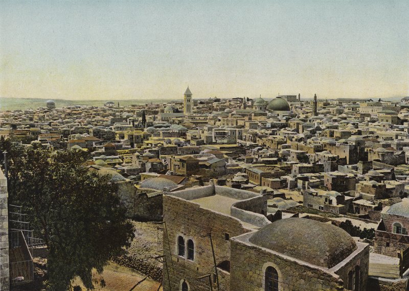 Jerusalem from the North by European Photographer