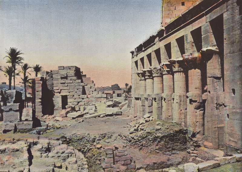 The Great Temple of Philae by European Photographer