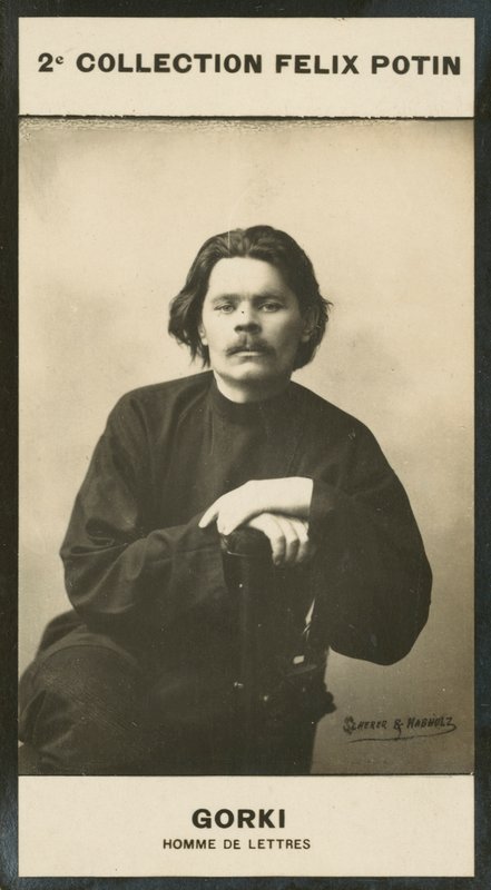 Maxime Gorki, Man of Letters by European Photographer