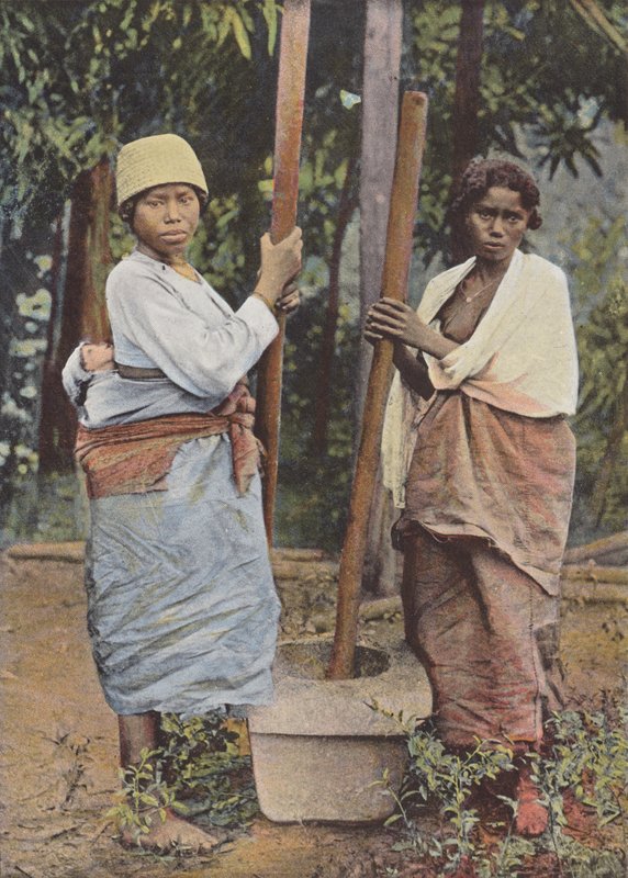 Rice Pounders by European Photographer