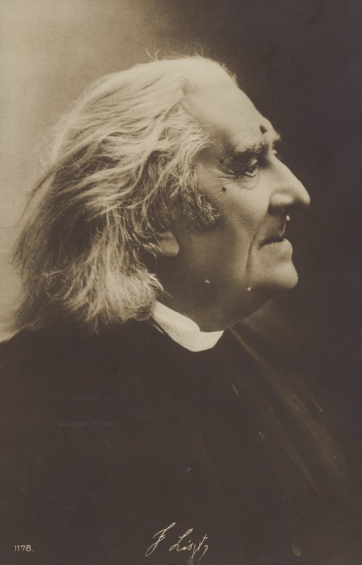Portrait of Franz Liszt by European Photographer