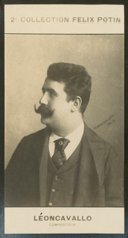 Ruggero Leoncavallo, Composer by European Photographer