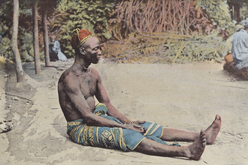 A Minister of King Toffa by European Photographer