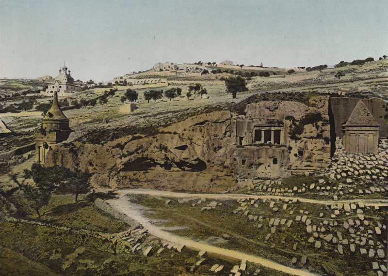 Valley of Jehosophath by European Photographer