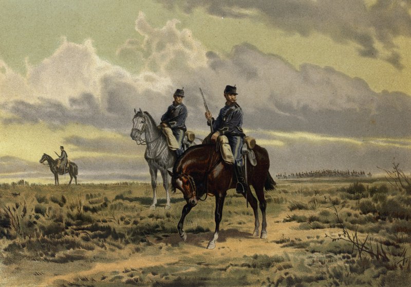 A Cavalry Advance by European School