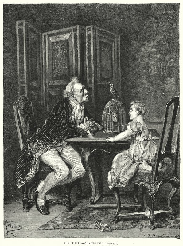 A Duet by European School