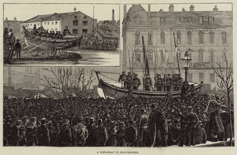 A Life-Boat in Manchester by European School