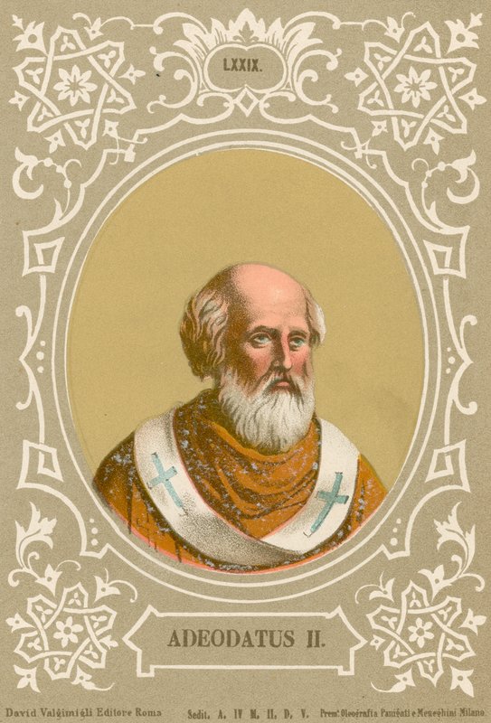 Adeodatus II by European School