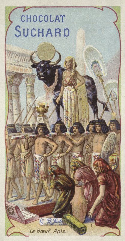 Ancient Egyptian Bull Deity Apis by European School