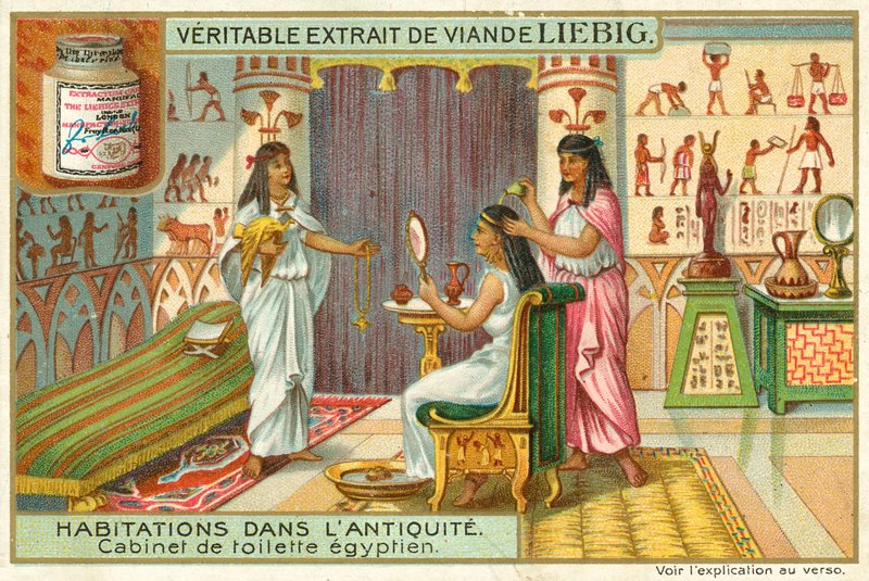 Ancient Egyptian Dressing Room by European School