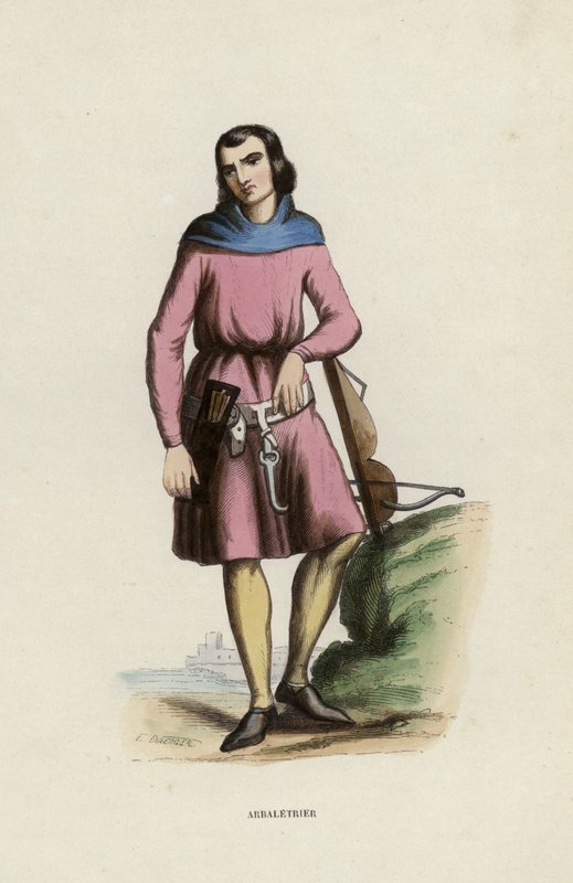 Crossbowman by European School